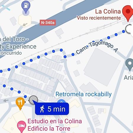 Estudio En La Colina Zona Playamar توريمولينوس المظهر الخارجي الصورة